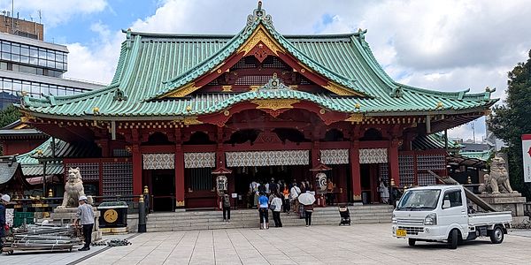 The Back-Alley Route to Kanda Myojin Shrine
