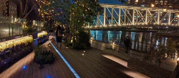 The Tennozu Canals at Night